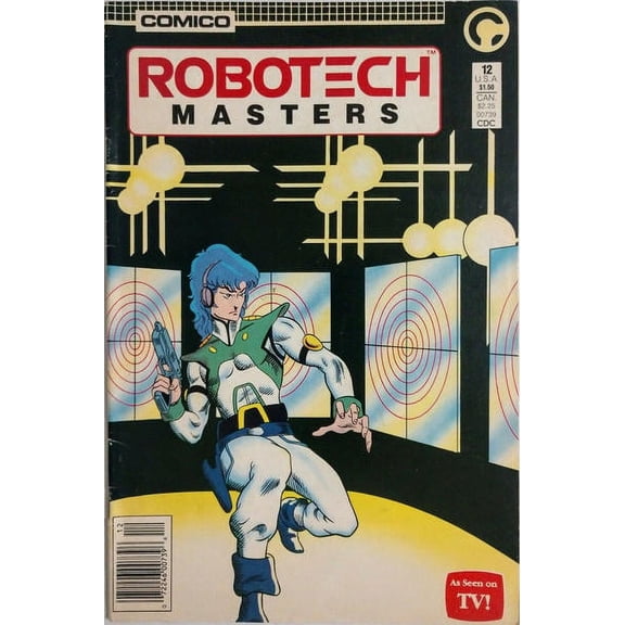Robotech Masters #12 (Newsstand) VF ; COMICO Comic Book