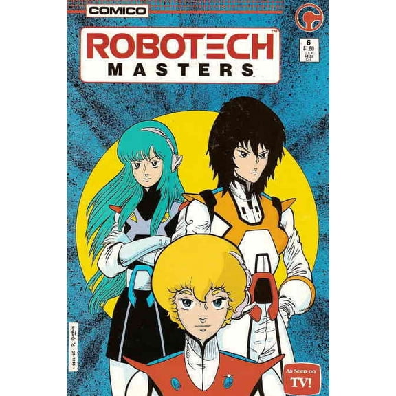 Robotech Masters #6 VF ; COMICO Comic Book