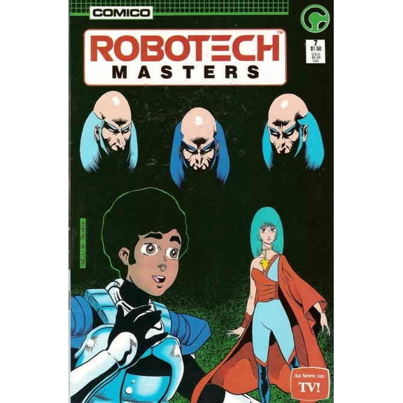 Robotech Masters #7 VF ; COMICO Comic Book