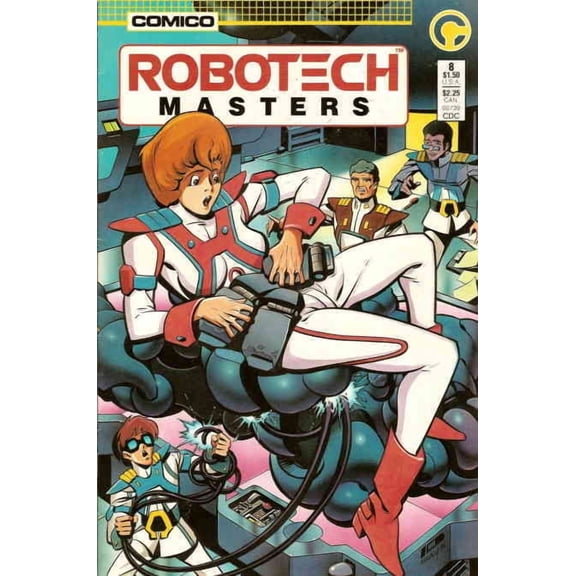 Robotech Masters #8 VF ; COMICO Comic Book
