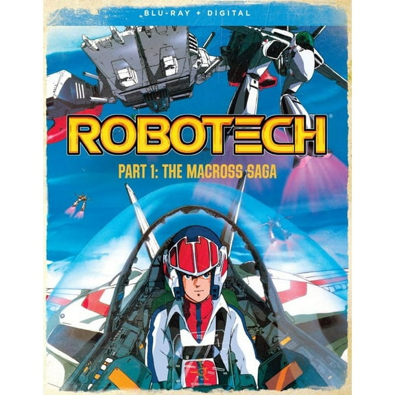 Robotech: Part 1 (The Macross Saga) (Blu-ray + Fun Digital Crunchyroll)