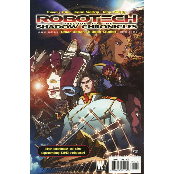 Robotech: Prelude to the Shadow Chronicles #1 VF ; WildStorm Comic Book