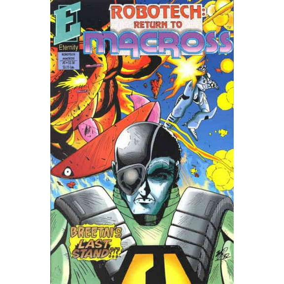 Robotech: Return to Macross #3 VF ; Eternity Comic Book