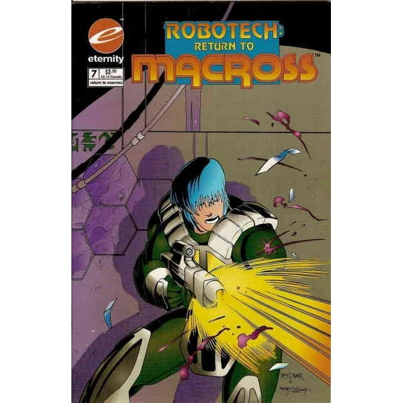 Robotech: Return to Macross #7 VF ; Eternity Comic Book