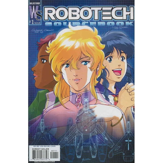 Robotech Sourcebook #1 VF ; WildStorm Comic Book