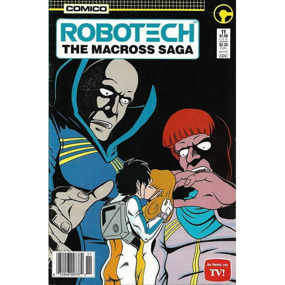 Robotech: The Macross Saga #11 (Newsstand) VF ; COMICO Comic Book