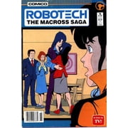 Robotech The Macross Saga #15 Newsstand VF ; COMICO Comic Book