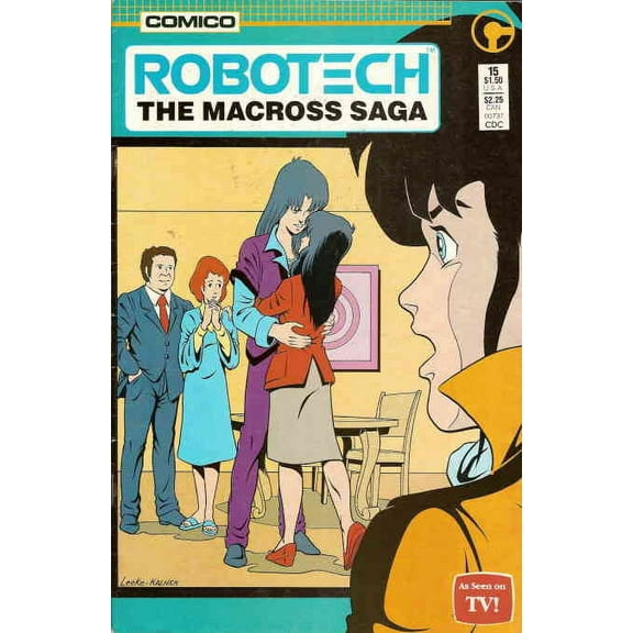 Robotech: The Macross Saga #15 VF ; COMICO Comic Book