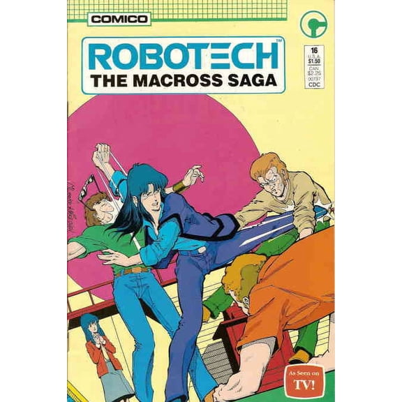 Robotech: The Macross Saga #16 VF ; COMICO Comic Book