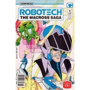 Robotech The Macross Saga #18 Newsstand VF ; COMICO Comic Book