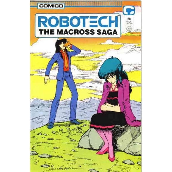 Robotech: The Macross Saga #28 VF ; COMICO Comic Book