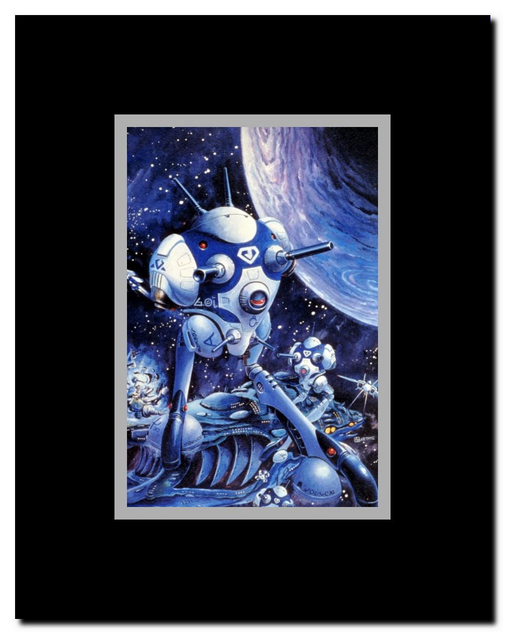 Robotech: The Movie Framed Movie Poster