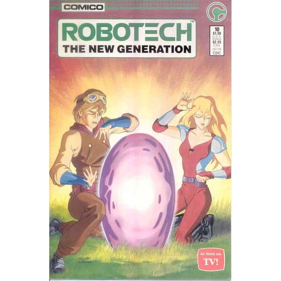 Robotech: The New Generation #10 VF ; COMICO Comic Book