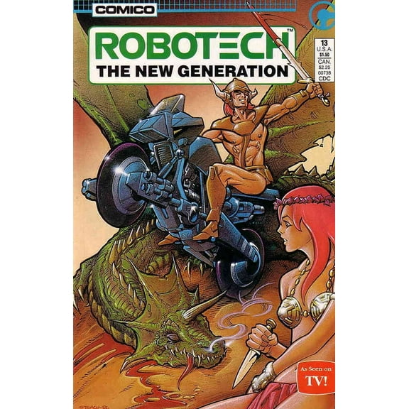 Robotech: The New Generation #13 VF ; COMICO Comic Book