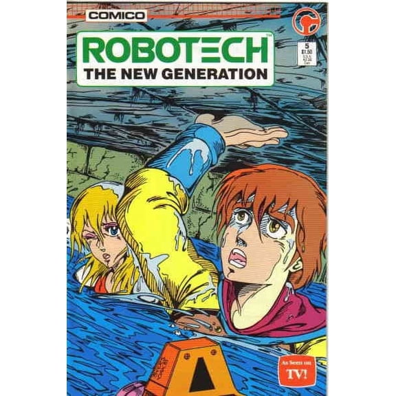 Robotech: The New Generation #5 VF ; COMICO Comic Book