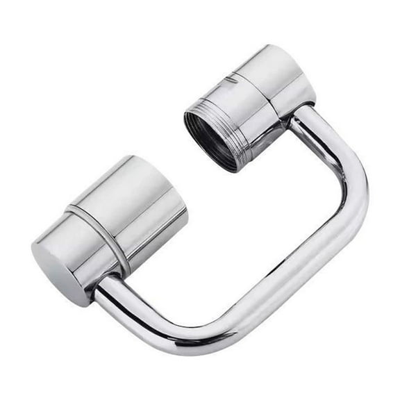 Robotic Arm Universal Faucet Rotatable Water Spout Extension, Easy To Install For Most Conventional Faucets, Copper With Multi-Layer Filter 360° Rotating Parts & 2