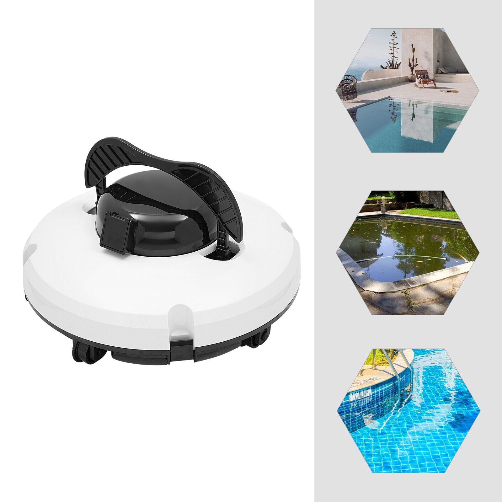 Robotic Cordless Swimming Pool Vacuum Cleaner Swimming Pool Cleaning