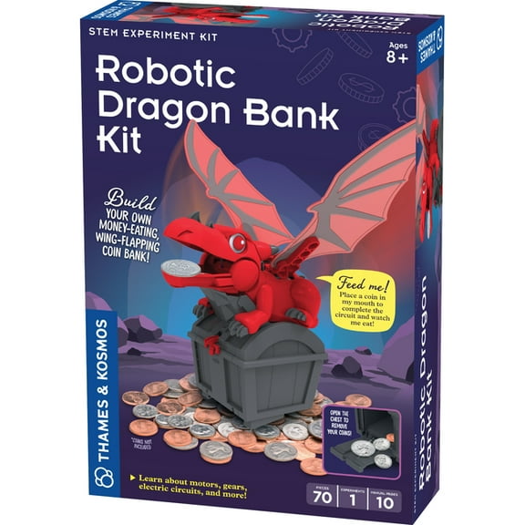 Robotic Dragon Bank Kit, (Hardcover)
