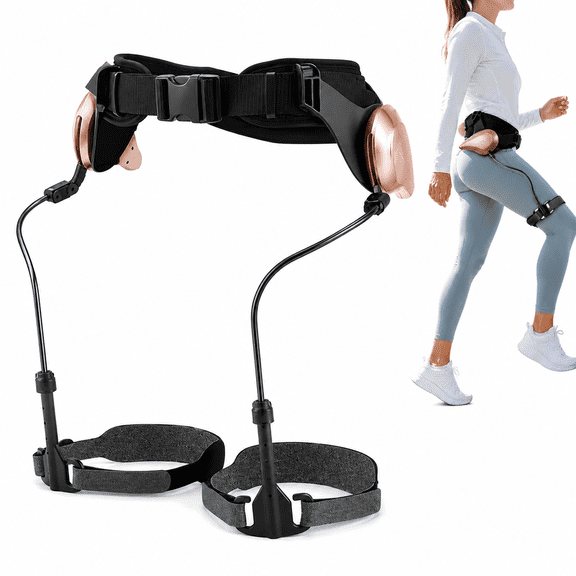 Robotic Exoskeleton for Walking Assist, No Batteries Needed, Adjustable Bionic Leg Support for Elderly, Stroke & Injury Rehabilitation, Home Mobility AidLeft Leg