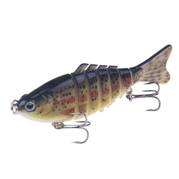 Robotic Fishing Lure with 3D Swimming Action Self-Swimming Fish Bait for Freshwater Saltwater Attracts Bass Trout for Anglers 3.9 Inches