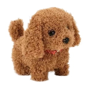 Robotic Pet Toy, Interactive Robot Dog, Realistic Walking Barking Tail Wagging Puppy Companion for Kids Adults