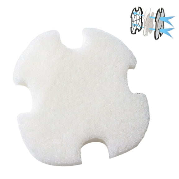 Cotton Foam Filter Sponge Replacement for Robotic Pool Cleaner Easy to Install and Clean White Filtration Parts （5 Pieces）