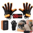thumbnail image 1 of Robotic Rehabilitation Gloves, Finger and Hand Function Rehabilitation Robot Gloves, Hand Strengthener Stroke Recovery Equipment with Mirror Glove, Left+Right Hand, M, 1 of 13