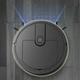 thumbnail image 1 of Robotic Vacuum Cleaner, Powerful Suction Robot Vacuums, Household Intelligent Thin Robot Vacuum, Exquisite and Compact, Low-Noise, for Hard Floor, Pet Hair Daily Use(Black), 1 of 6