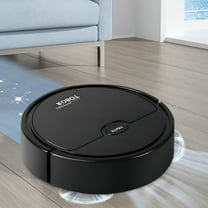 Robotic Vacuum Cleaner, Sweeping Robot, With Sweeping and Dragging, Intelligent Sensing Barrier, Rotating Brushes, Robot Vacuum for Hardwood Floors, Carpets & Pet Hair