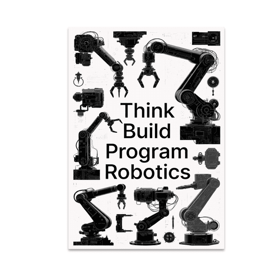 Robotics Collage Wall Art - Tech-Savvy Audience - 13x19 Poster Print