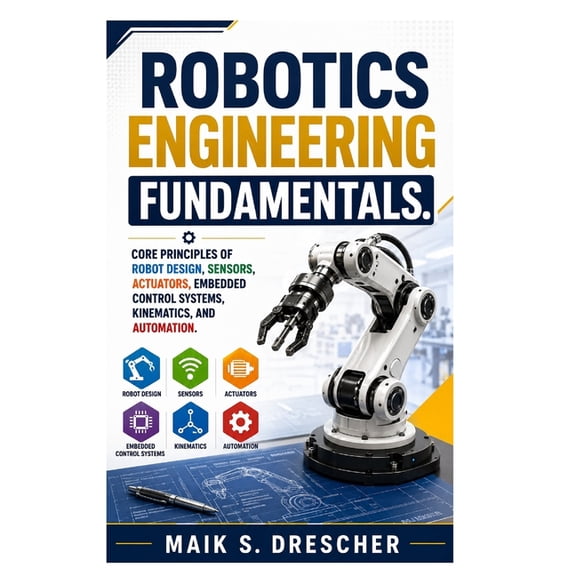 Robotics Engineering Fundamentals: Core Principles of Robot Design, Sensors, Actuators, Embedded Control Systems, Kinema, (Paperback)