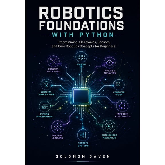 The Robotics Engineering Mastery Robotics Foundations with Python: Programming, Electronics, Sensors, and Core Robotics Concepts for Beginners, Book 1, (Paperback)
