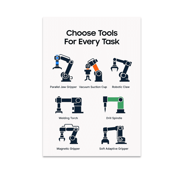 Robotics Infographic Wall Art - Robotics Enthusiast - 13x19 Poster Print