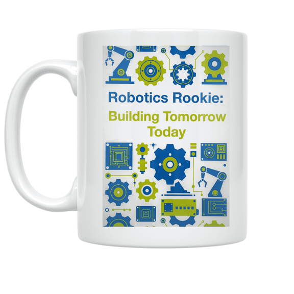 Robotics Rookie: Building Tomorrow Today - Student Robotics Team - 11 oz Ceramic Coffee Mug