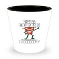 thumbnail image 1 of Robotics Themed Shot Glass, 1.5oz Mini Glassware, I'm Really A Robot Sci-Fi Gift for Tech Enthusiasts, Unique Barware Lovers, 1 of 3