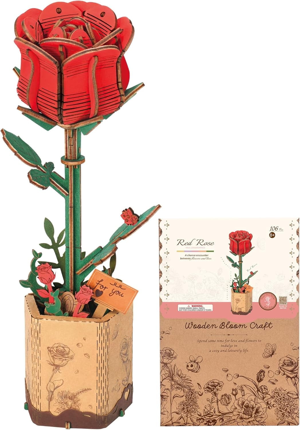 3 D Puzzles Flowers