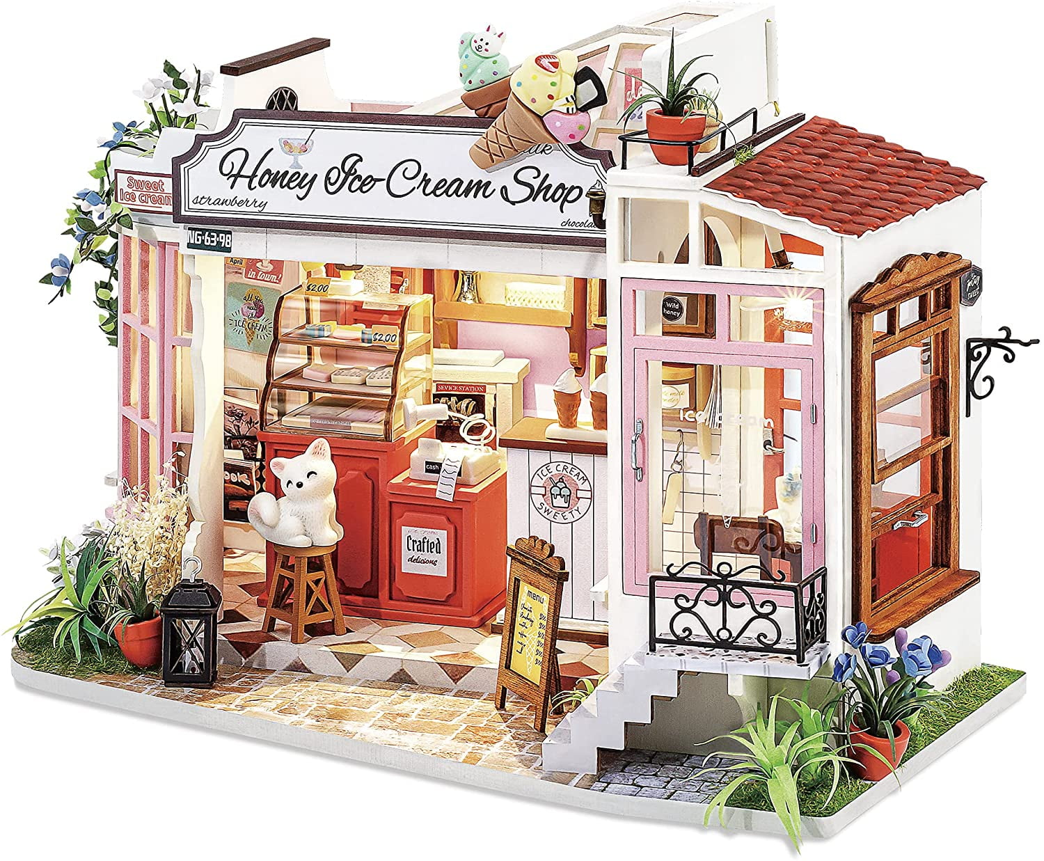 Nine-in-one DIY Miniature Dollhouse Crafts