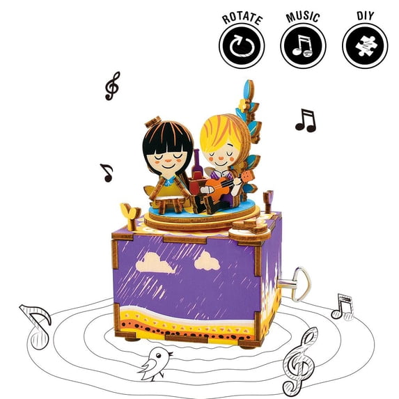 Robotime DIY Music Box-Summer Day