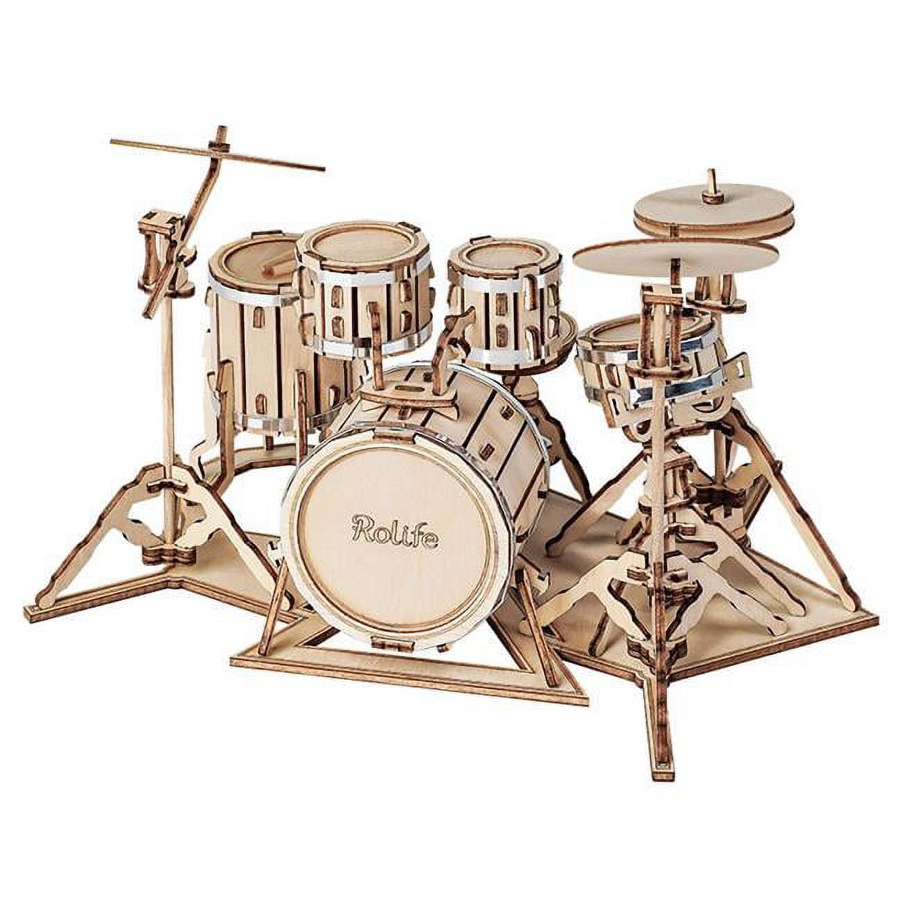 Robotime ROETG409 Musical Instruments Drum Puzzles