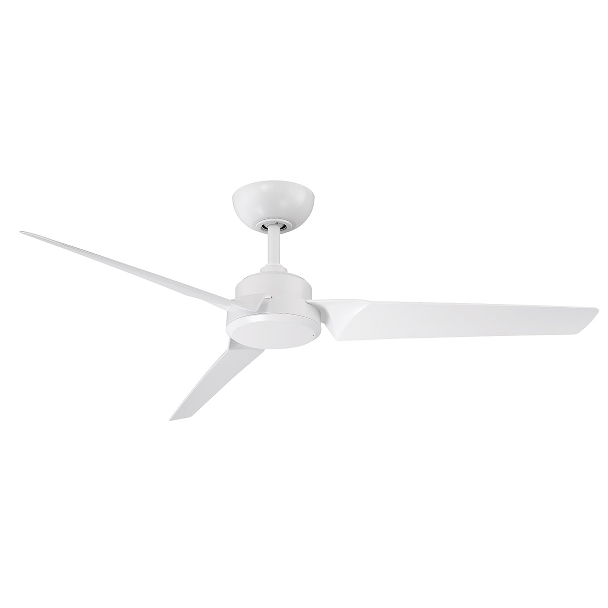 Parrot Uncle Ceiling Fan with Light and Remote Control Modern White