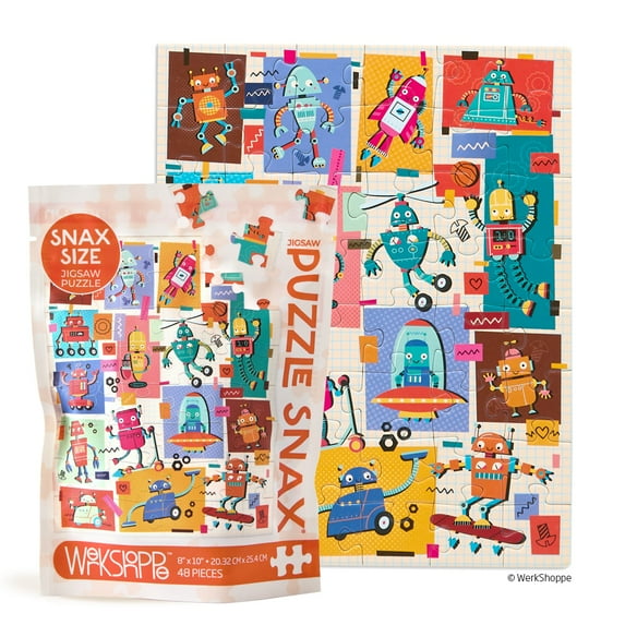 Robots 48 Puzzle Snax