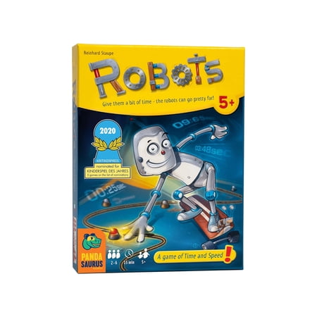 Robots Family Friendly Cooperative Play Card Game, by Pandasaurus Games