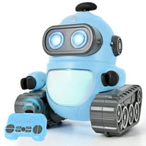 Robots for Kids, 2.4Ghz Remote Control Robot Toys with LED Eyes, Dance & Sounds, RC Toys for 3+ Year Old Boys Girls