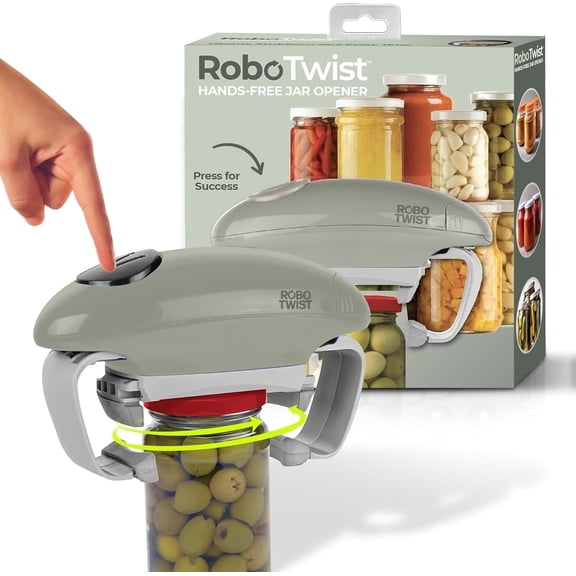 Food Container Openor Electric Can Opener Effortless, Hands-Free Operation One-Touch ...