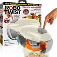 Robotwist Jar Opener Automatic Jar Opener Electric Jar Opener As Seen on TV