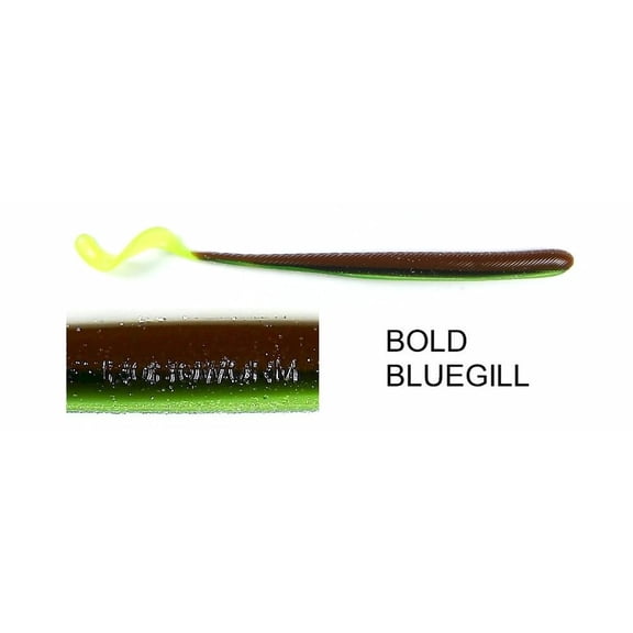 Roboworm Curly Tail Worm5.5'' Bold Bluegill 8pk