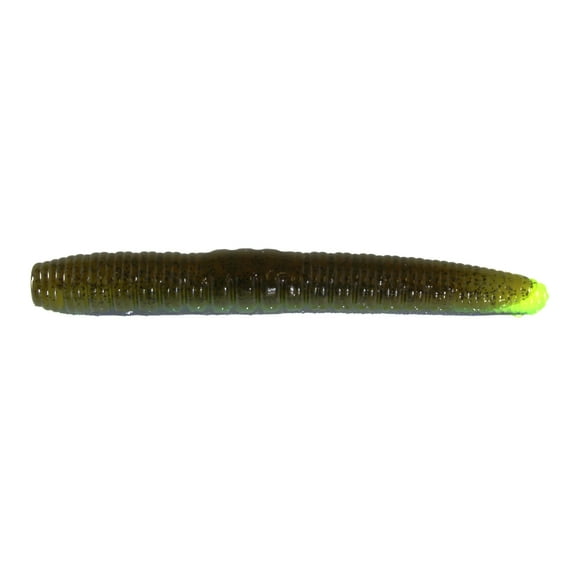 Roboworm NED 3'' Green Pumpkin Perch 8pk