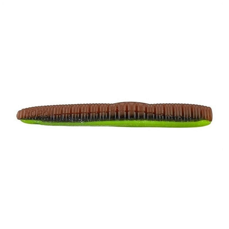 Roboworm Ned Worm Fishing Lure, Bold Bluegill, 3, 8-pack, Soft Baits