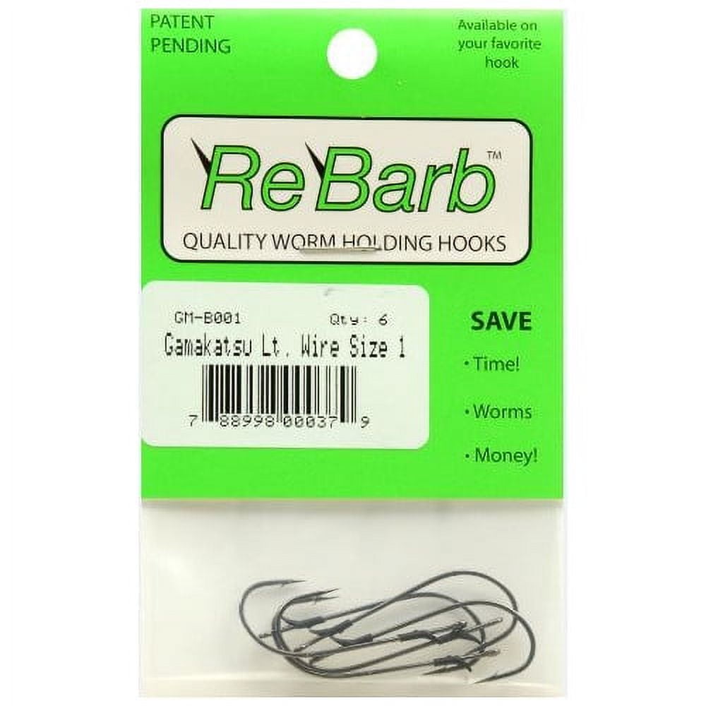 Roboworm Rebarb Hooks 1 - Light Wire