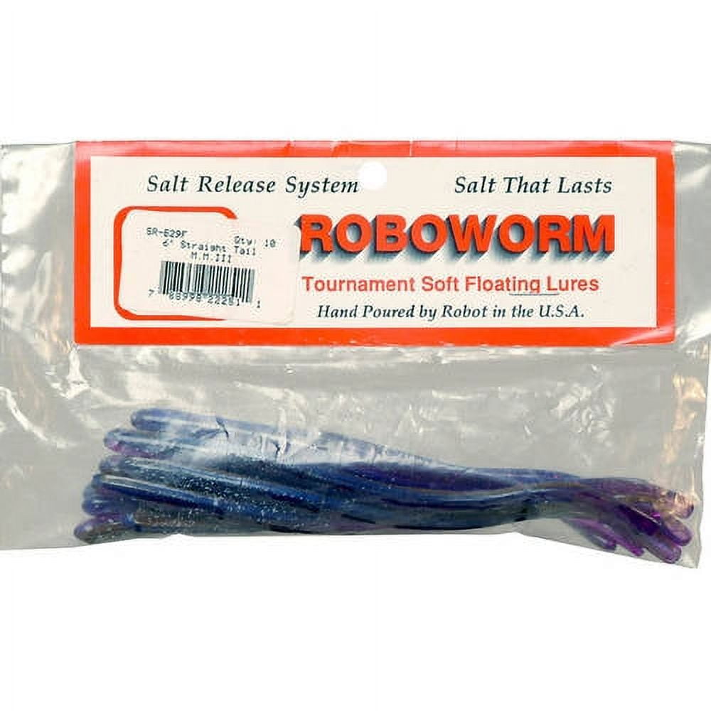 Roboworm Straight Tail Worm 6 mm III